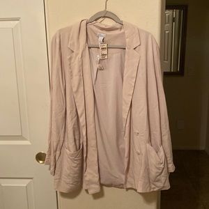 beige/tan/light buds west of mel rose blazer